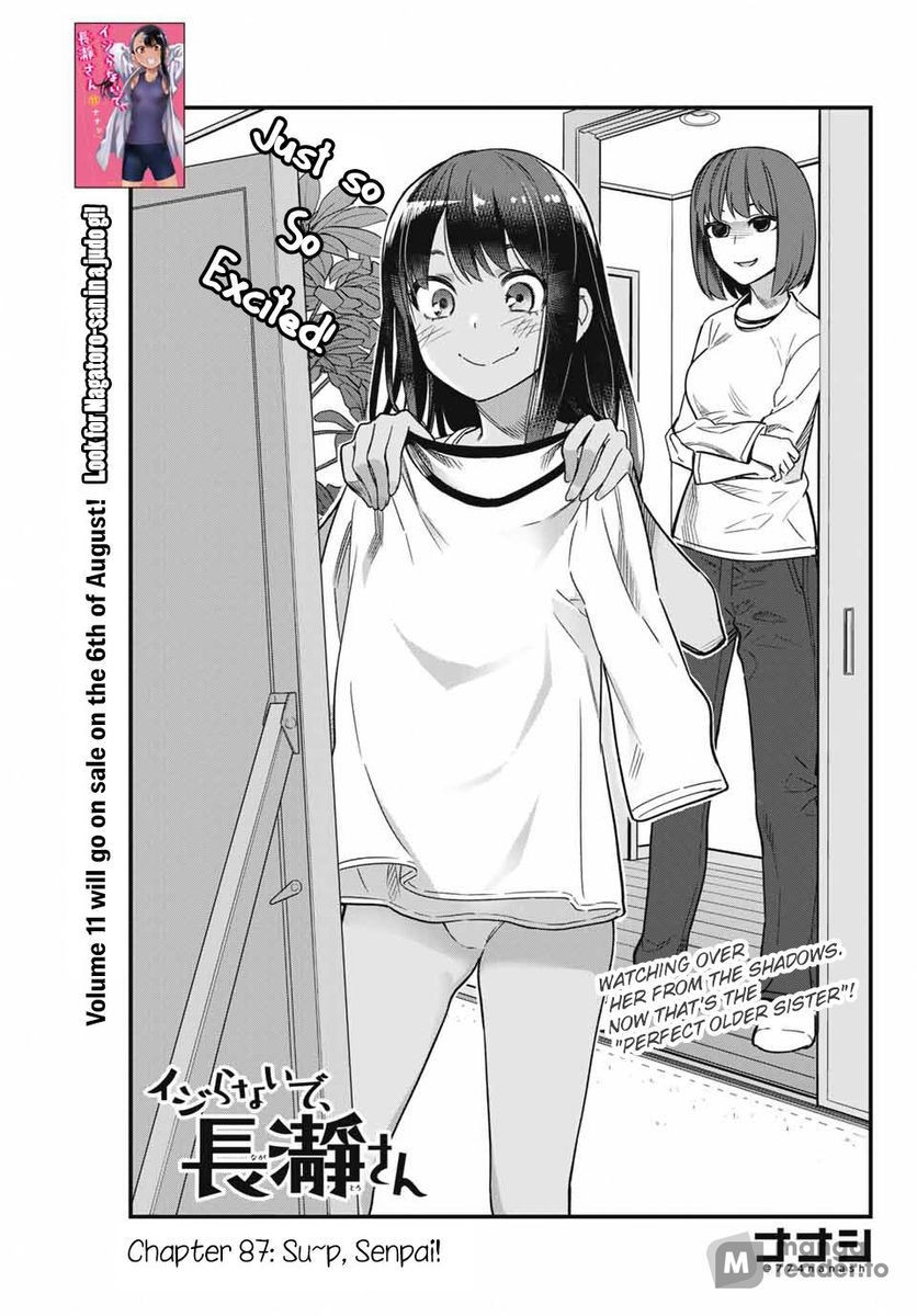 Ijiranaide, Nagatoro-san, Chapter 87 image 01